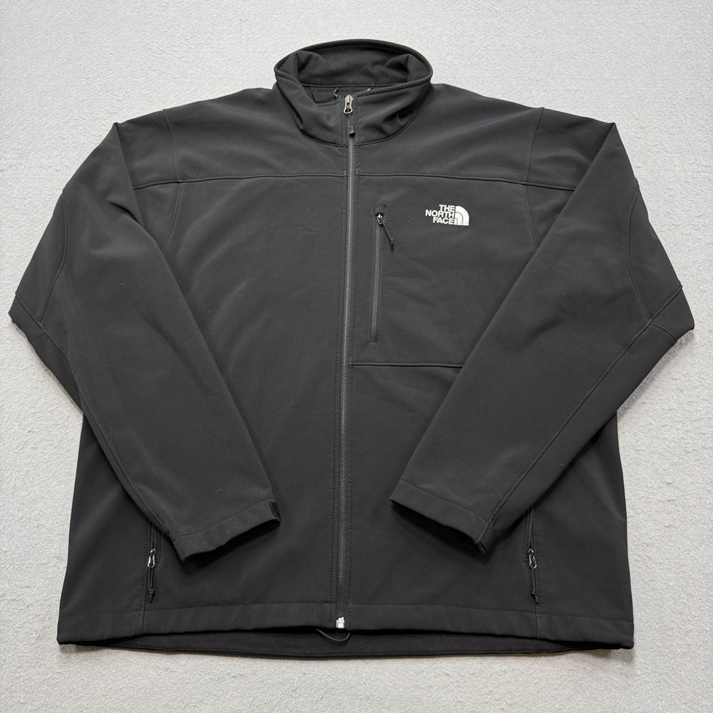 The North Face Jacket Men's XL Black Apex Barrier Softshell Windproof Gorpcore